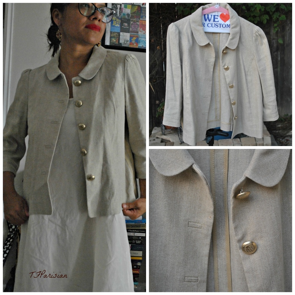 JUICY COUTURE WOMEN'S LINENS  BLAZER 6